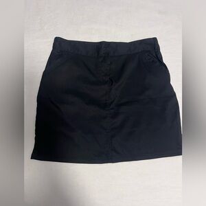 Black skort